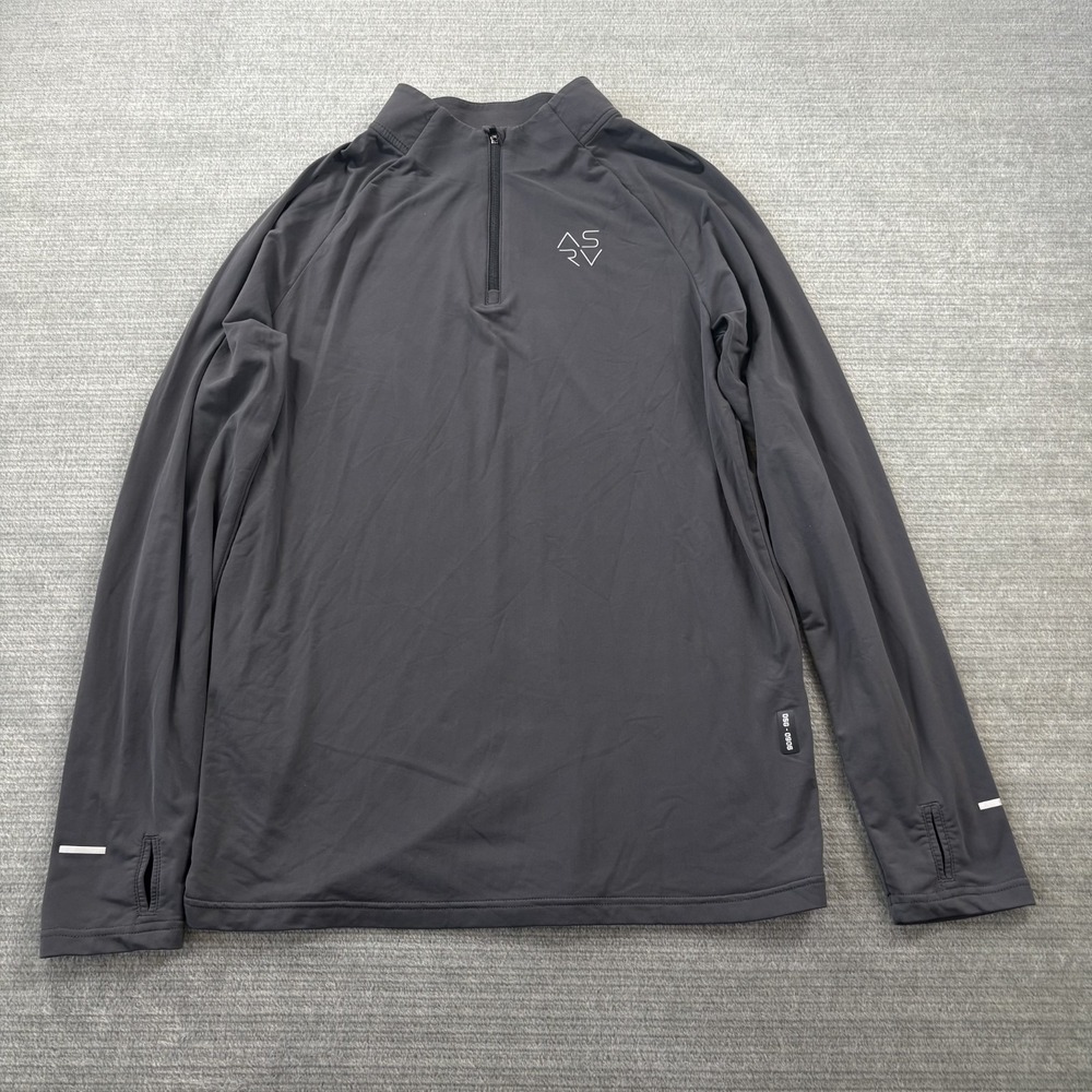 ASRV DSG-0906 Thermal Training Quarter Zip Mens Large Black Mock Neck Soft